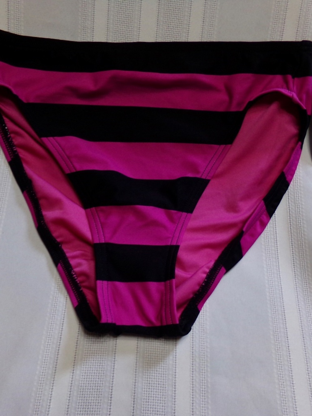 NWT Michael Michael Kors 660 Cerise Sport, Stripped 2PC Bikini Size XS - Picture 6 of 13